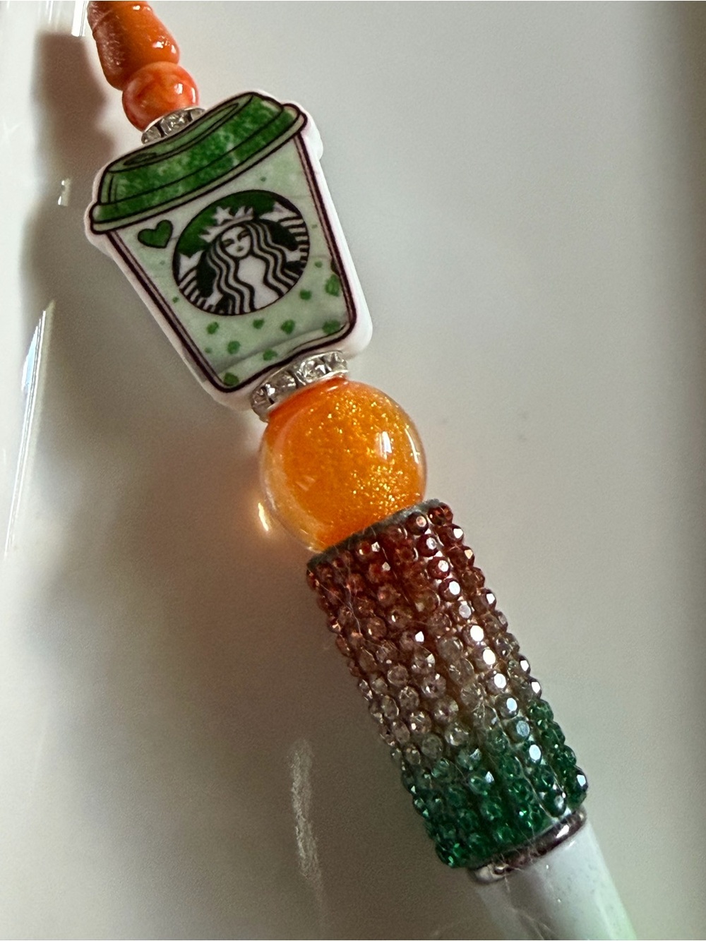 Beaded bling pen